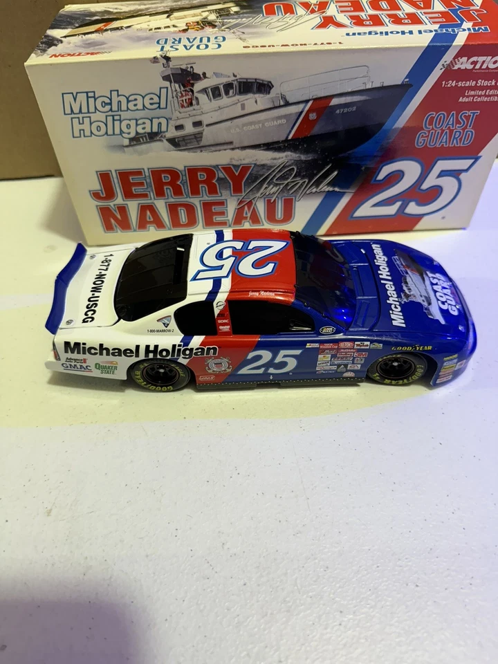 Jerry Nadeau #25 武装部队海岸警卫队 2000 1/24 BWB Nascar 压铸 — 第 3/4 张图片