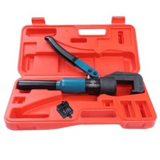 Muzata 45KN Upgraded Custom Hydraulic Hand Crimper Tool with 1/8" Dies CR09