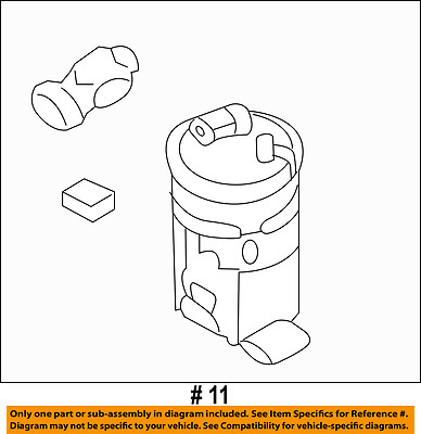 c86さん専用 Chevrolet GM OEM 06-08 Aveo-Fuel Pump 96447645 | eBay