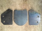 Jotul 600 replacement Set of Side Burn Plates & Top Baffle or Throat Plate.