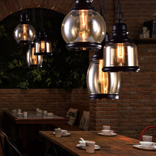 Glass Pendant Lights Kitchen Lamp Home Chandelier Lighting Hotel Ceiling Lights - Picture 17 of 22