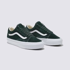 Vans LX Pig Suede Old Skool Skate Sneakers Shoes Scarab VN000CXUPRM US 4-13