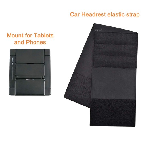 Support appuie-tête de voiture pour tablettes et téléphones avec écrans de 5 ... - Photo 3 sur 9