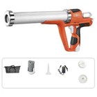 Electric Cordless Sealant Gun Handheld Rechargeable Glue Gun with Battery 21V