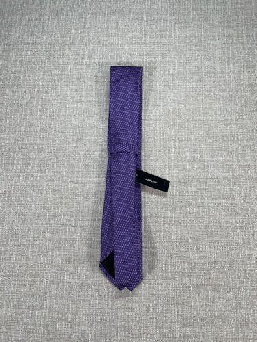 Alfani Tie Men's Classic Madison Dot Print Purple - Picture 2 of 2