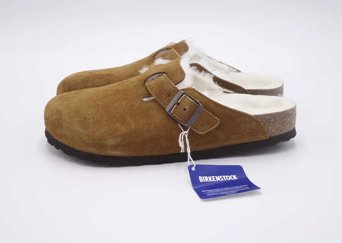 Birkenstock Boston VL/ Shearling- Mink