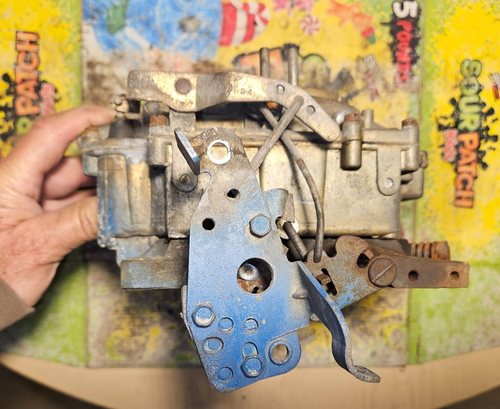 1963 1964 CADILLAC DEVILLE ROCHESTER 4 JET CARB CARBURETOR OEM - AS-IS CORE - Picture 6 of 6