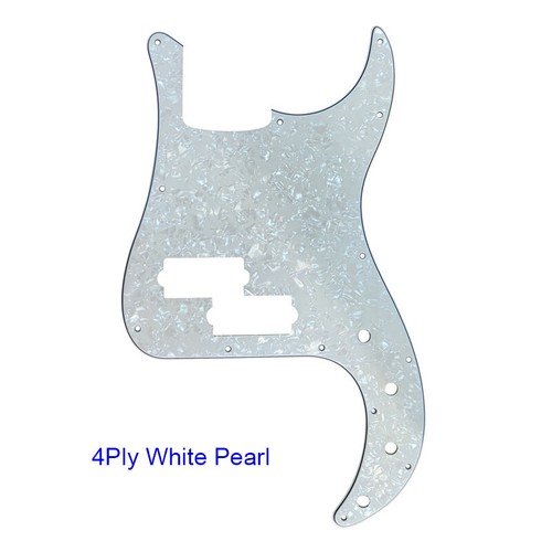 Guitar Parts For US Fender Standard Precision Bass Guitar Pickgaurd, all colors - Picture 7 of 23
