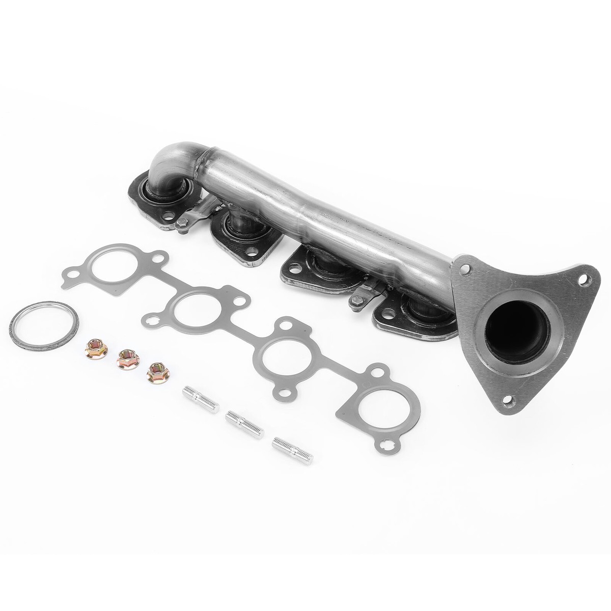 2x Left & Right Exhaust Manifold w/ Gasket for Toyota Land