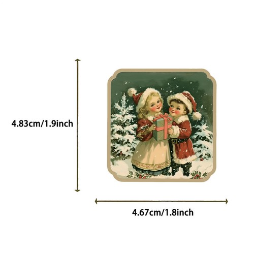50 Sheet Christmas Rub On Transfers Christmas Rub On Transfers For Crafts - Picture 2 of 9