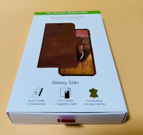 dbramante1928 Lynge - Samsung Galaxy S24+ (2-in-1) Leather Wallet Case - Tan - Picture 5 of 9