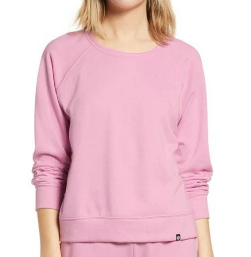 Heather online pink sweatshirt