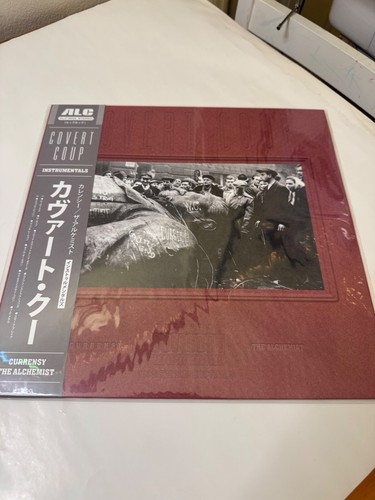 Curren$y & The Alchemist Covert Coup Instrumentals LE Silver LP /500 New