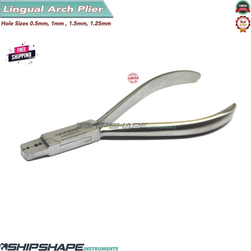 Orthodontic Lingual Arch Forming Plier Wire Bending 0.50mm Lab Dental Instrument - Picture 9 of 9