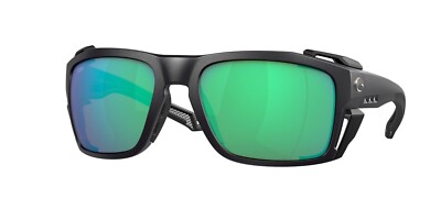 NEW Costa Del Mar King Tide 8 Sunglasses 911102 BlackPearl/Green 100% AUTHENTIC
