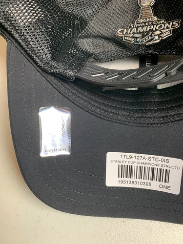 2021 Tampa Bay Lightning Fanatics NHL Stanley Cup Champions Snapback Sombrero Gorra Nuevo con etiquetas - Imagen 6 de 10