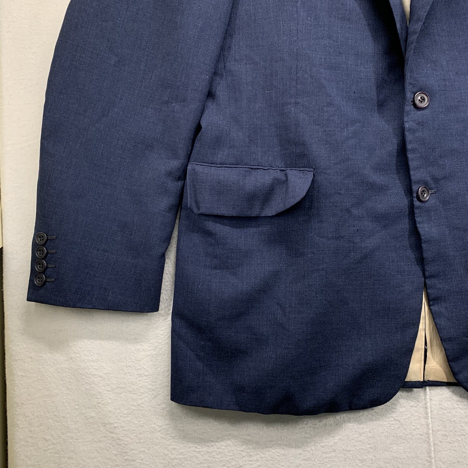 Paul Stuart Sports Coat Silk Linen Blazer Made In Canada 1979 - Picture 2 of 24