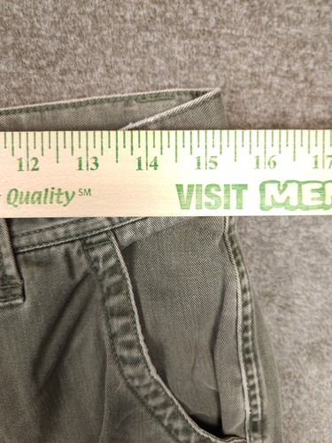JNCO JEANS Herren grün abgenutzt Cargo Shorts Etikett Größe 20 Maße 30x10 - Bild 6 von 18