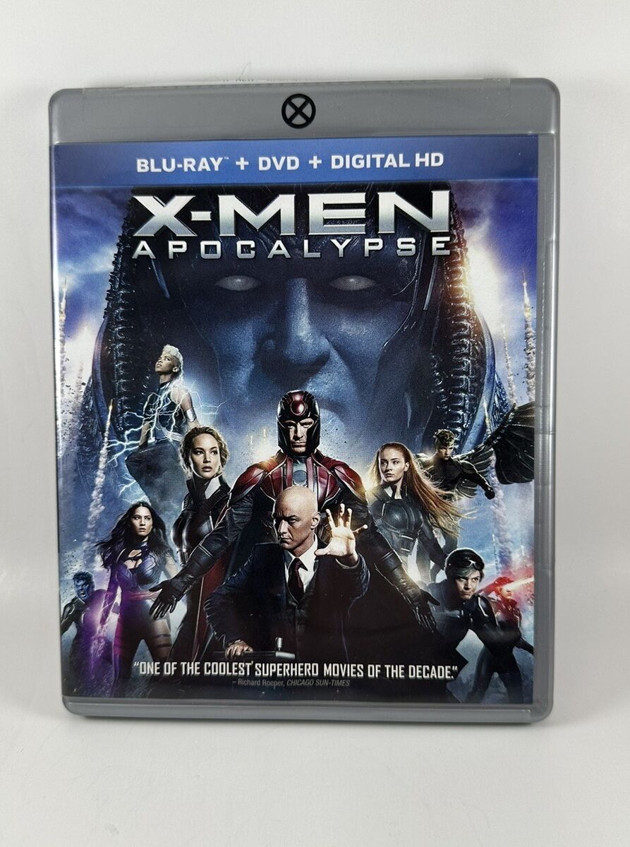 X-men: Apocalypse Blu-Ray/DVD Combo - Gray Case X-men: Apocalypse Blu-Ray/DVD Combo - Gray Case