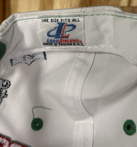 Vtg 90s Logo Athletic Bobby Labonte #18 Shark Tooth Snapback Hat OSFA Rare NFL - Picture 3 of 7