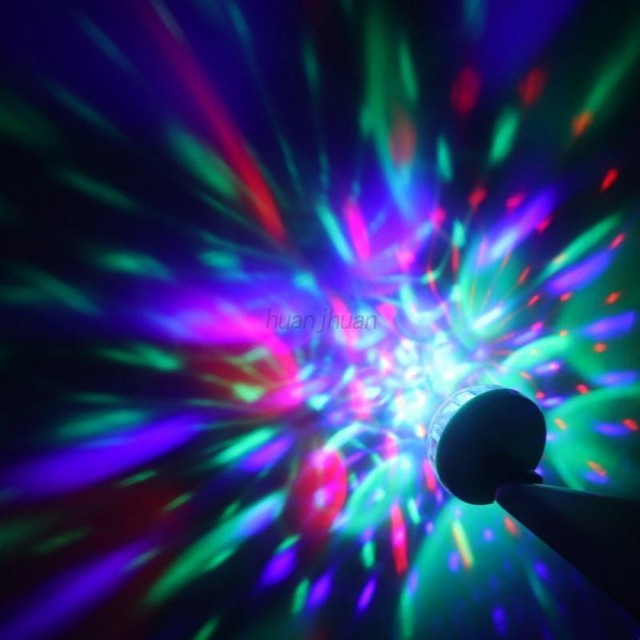 usb mini disco light ball portable led karaoke ktv party decor lamp