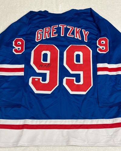 Wayne Gretzky Signed New York Rangers Hockey Jersey COA - Picture 2 of 7