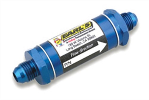 Earl's Performance Aluminum In-Line Fuel Filter - Picture 6 of 6