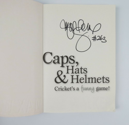 Caps, Hats & Helmets : Cricket's a Funny Game! by Max Walker SIGNED COPY - Picture 2 of 5
