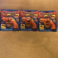 Lot Of 3 New In Box JaRu Super Bang Toy Cap Gun Shot 8 Shot