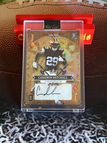 Cameron Mitchell 2023 Wild Card 5 Card Stacked Deck RC  3/5 Cleveland Browns - Picture 1 of 2