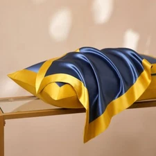 40 Momme 100% Real Mulberry Silk Envelope Pillowcase Queen King Size 20 Inx30 In