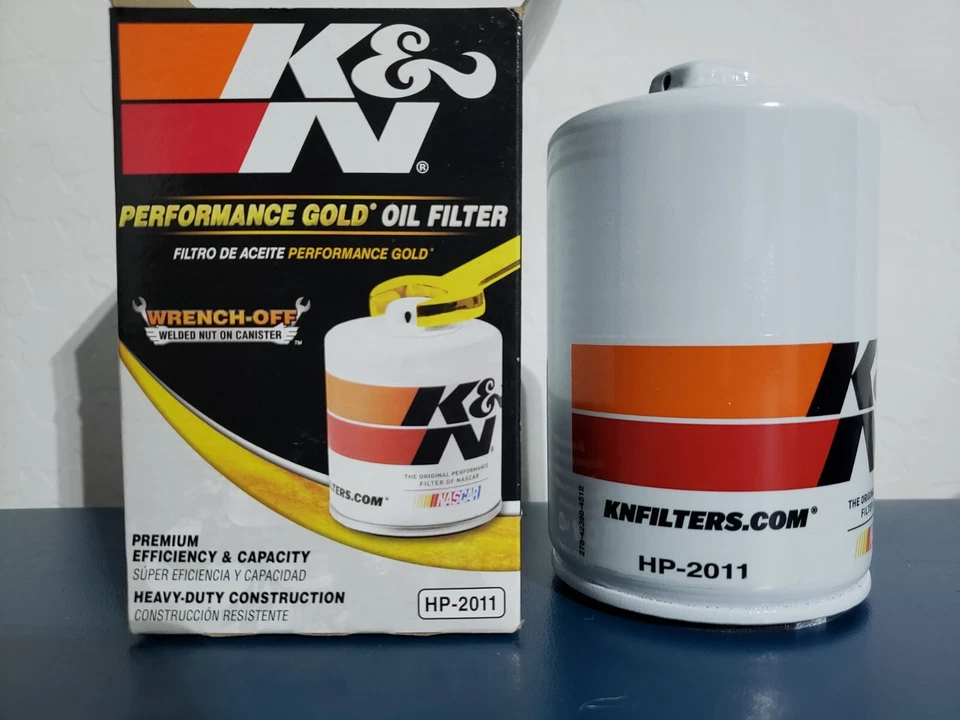 K & N Premium HP-2011 滤油器 - 性能金色扳手滤油器  — 第 4/4 张图片