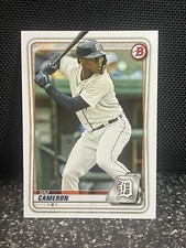 2020 Daz Cameron #BP-45 Bowman Paper Detroit Tigers Free Shipping