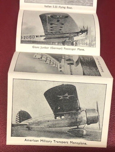 AMALGAMATED PRESS TRIUMPH - PLANES OF ALL NATIONS FOLDER - AVIATION - 1930'S - Foto 5 di 5
