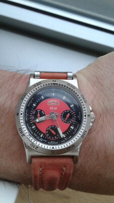 Camel Trophy 2042 MULTIFUNCTION VINTAGE KOLLEKTION NOS SCHWEIZER UHR MONTRE