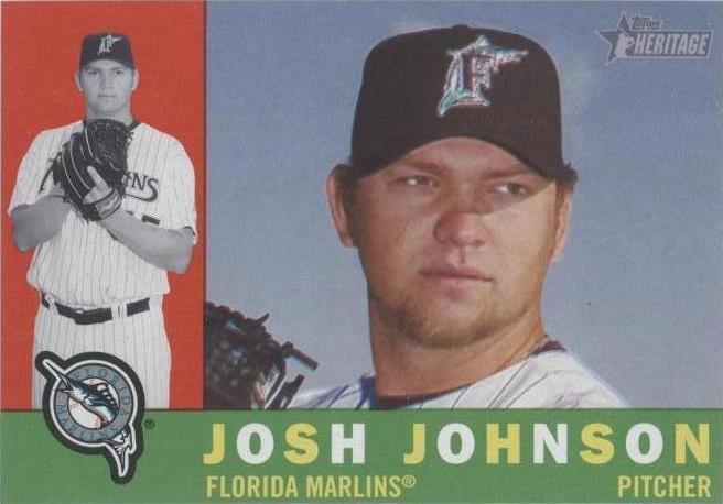 2009 Topps Heritage - Josh Johnson #181 - 1 of 1