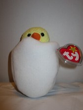 Eggbert the Chick Beanie Baby, 1998 Retired Mint