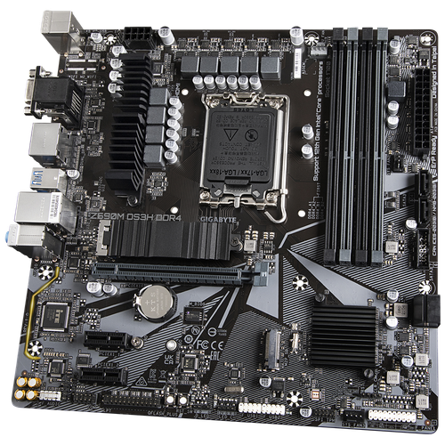 Gigabyte Z690M DS3H DDR4 Motherboard CPU LGA1700 Intel HDMI DP VGA 2.5GbE LAN - Picture 4 of 5