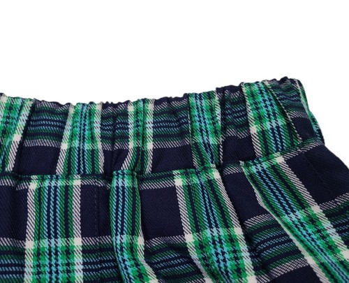 Justice X Stranger Things Grren Plaid Skirt Patches Lined Girls Size L (12/14) - Picture 7 of 12