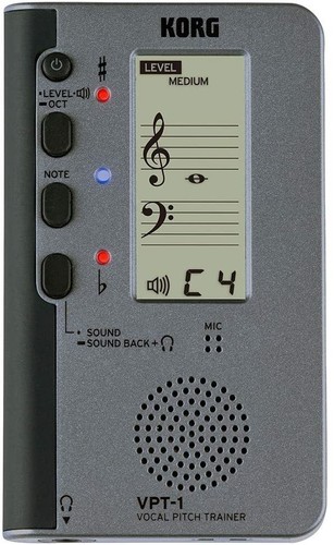 Korg Voice Training Vocal Lessons Exclusive Vocal Pitch Trainer Tuner VPT-1 - 第 1/6 張圖片