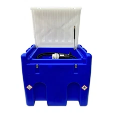114 Gal Polyethylene DEF Transfer Tank System - 12V DC Pump For Transfer Fluid
