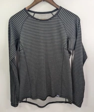 Patagonia Capilene Baselayer Top Midweight Women’s S Crew Stripe Shirt #44436