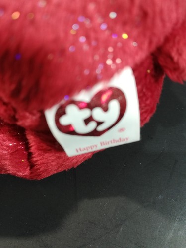 Ty Beanie Babies "Happy Birthday" Bear VGC - Imagen 5 de 7