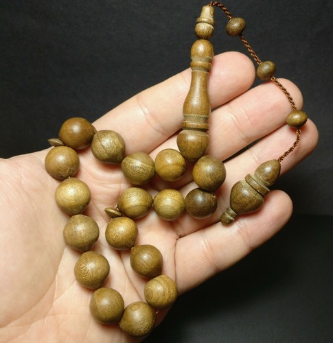 Turkish Walnut Tree Prayer Beads Tasbih Ceviz Efe Tesbih Maskot Komboloi 693 - Picture 2 of 16