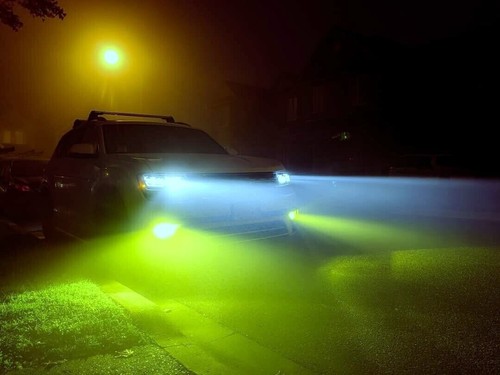 LED Kit F15 140W 9005 HB3 Lime Yellow Two Bulbs Head Light Hi Beam Replacement - Picture 19 of 21