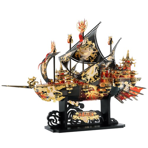 Piececool 3d Model Kits The Wind Breaker Metal Puzzle halloween Gifts Kits Toys - Zdjęcie 6 z 11