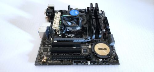 ASUS Z97M-PLus Core i7-4790K @ 4.00 GHz, 16GB DDR3, I/O Shield. Pristine Cond. - Picture 2 of 13