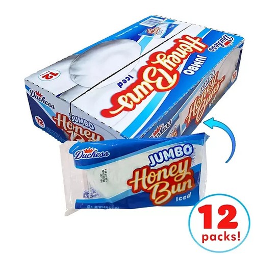 Duchess Jumbo White Iced Honigbrötchen 4,75 Unzen, 12 Stück - KOSTENLOSER VERSAND - Bild 3 von 4