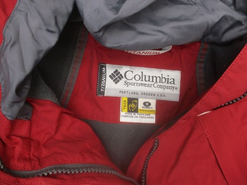 Columbia Interchange TITANIUMTECH Size M Women Powder Skirt Snowboard Jacket 417 - Picture 8 of 10