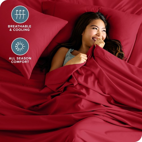 Bare Home Microfiber Sheet Sets - Premium 1800 Collection - Deep Pockets - Picture 234 of 315